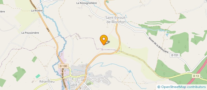 localisation de l'entreprise MACK à SAINT-EVROULT-DE-MONTFORT