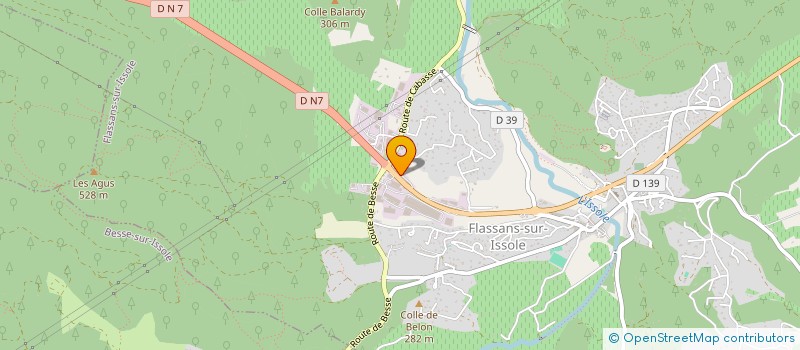 localisation de l'entreprise MACK AGRI  FLASSANS-SUR-ISSOLE