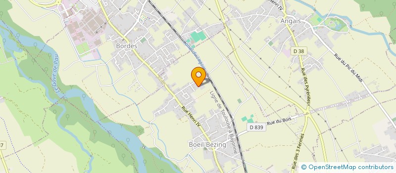 localisation de l'entreprise MACK IMMO  BOEIL-BEZING