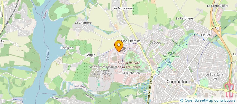 localisation de l'entreprise MACKCONCEPT à CARQUEFOU