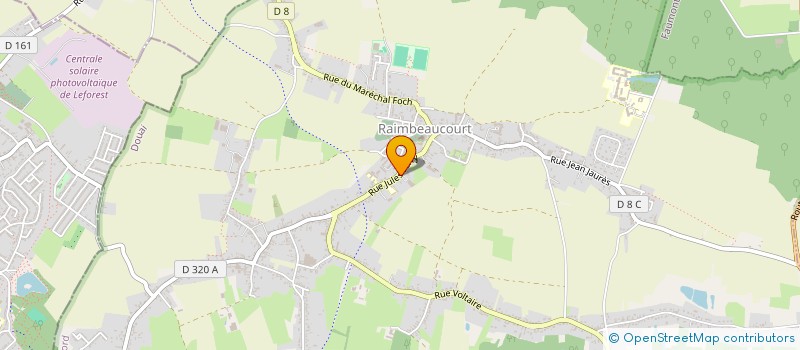 localisation de l'entreprise MACKE.G  RAIMBEAUCOURT