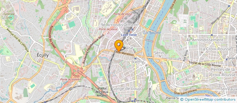 localisation de l'entreprise MACKIEWICZ  LYON