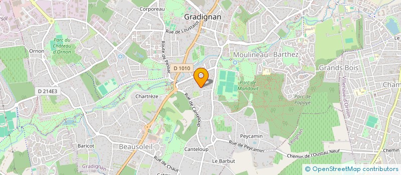 localisation de l'entreprise MACKLEMORE AUTOMOBILES  GRADIGNAN