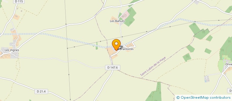 localisation de l'entreprise MACKLYDE à SAINT-LUBIN-DE-LA-HAYE