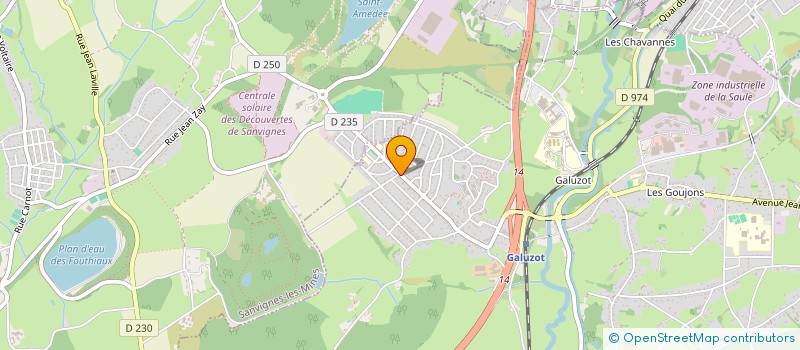 localisation de l'entreprise MACKO BAR  SAINT-VALLIER