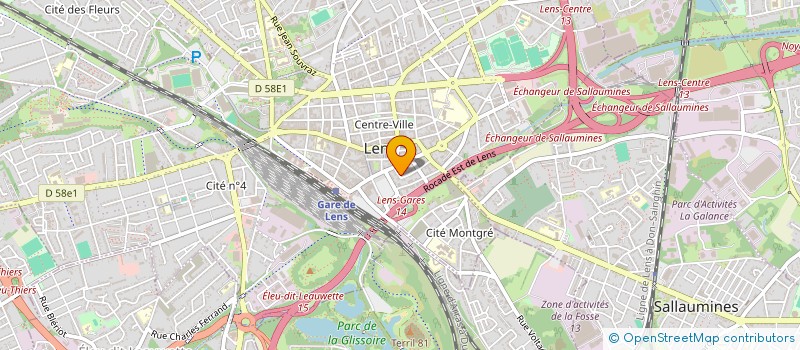 localisation de l'entreprise MACKO SOLUTIONS à LENS
