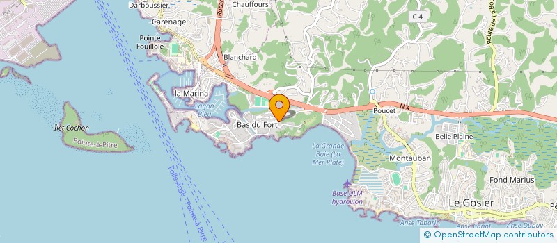 localisation de l'entreprise MACL  LE GOSIER