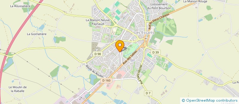 localisation de l'entreprise MACL HOLDING à ESSARTS-EN-BOCAGE