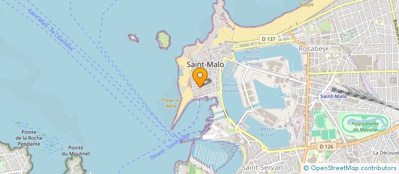 localisation de l'entreprise MACLANEL  SAINT-MALO