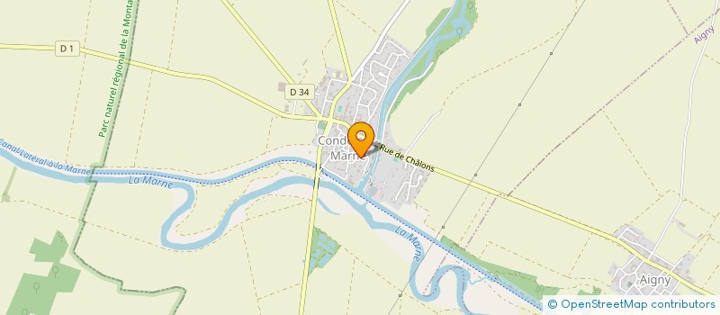 localisation de l'entreprise MACLE  AY-CHAMPAGNE