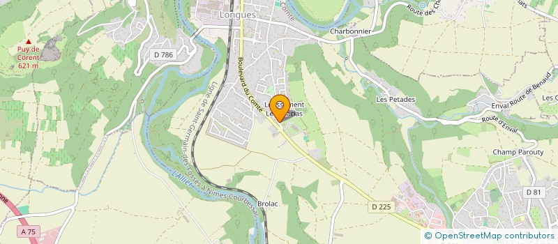 localisation de l'entreprise MACLE  VIC-LE-COMTE