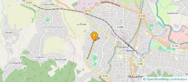 localisation de l'entreprise MACLE  AUSSILLON