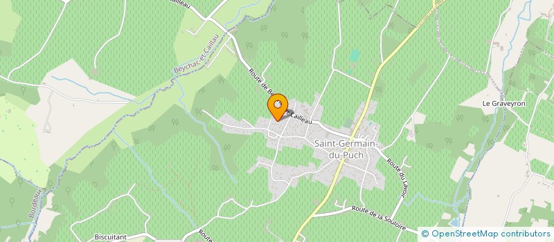 localisation de l'entreprise MACLE  SAINT-GERMAIN-DU-PUCH