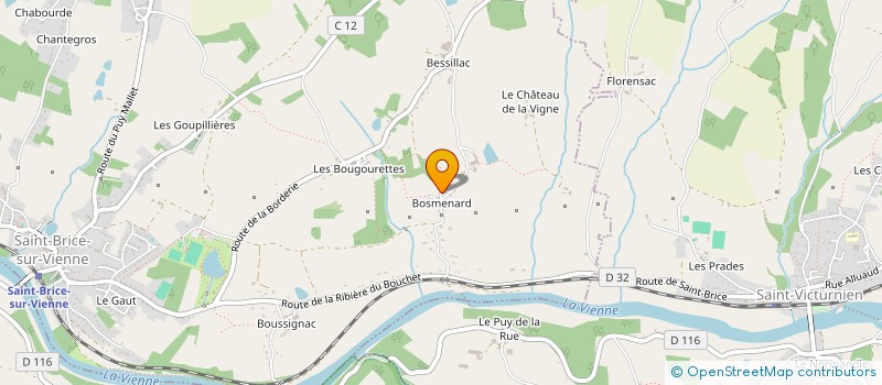 localisation de l'entreprise MACLE  SAINT-BRICE-SUR-VIENNE