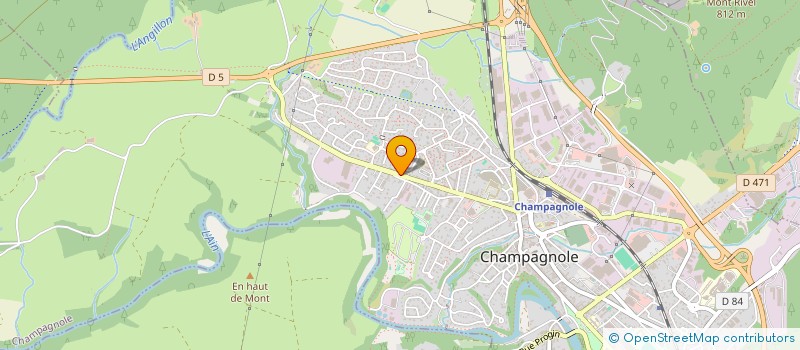 localisation de l'entreprise MACLE ET FONTAINE ASSOCIES  FLACEY-EN-BRESSE