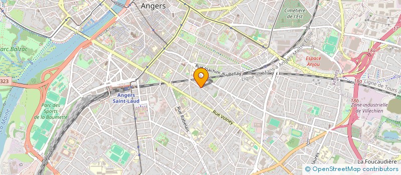 localisation de l'entreprise MACLEF à ANGERS