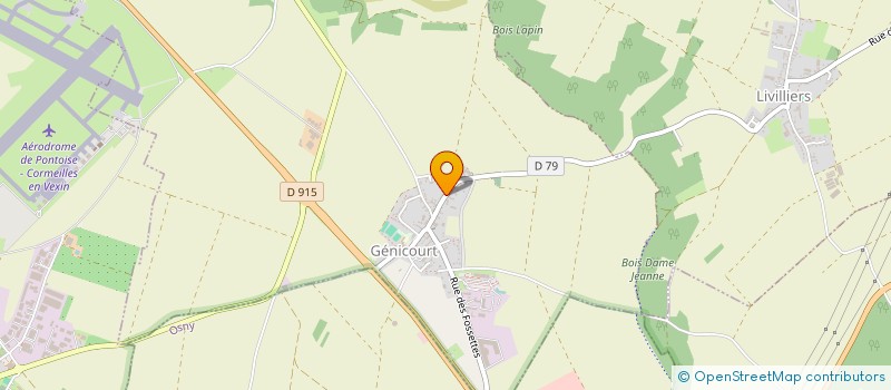 localisation de l'entreprise MACLEVA HOLDING  GENICOURT