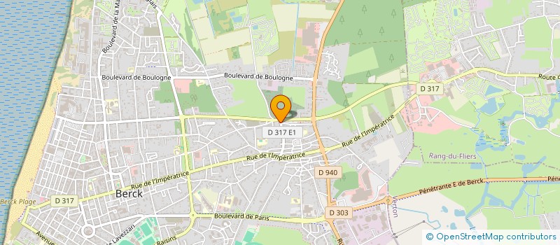 localisation de l'entreprise MACLHO à BERCK