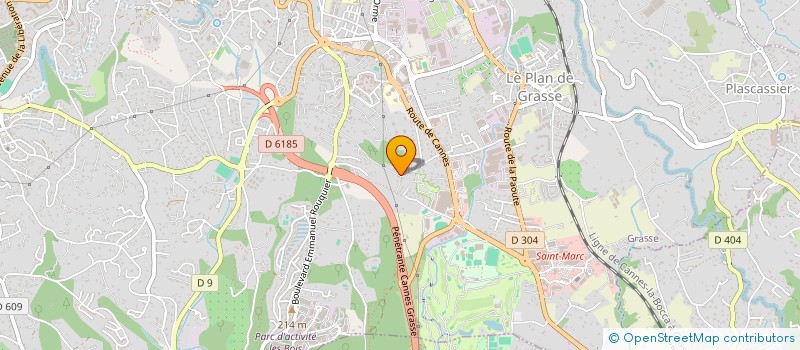 localisation de l'entreprise MACLO à GRASSE