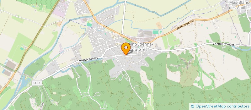 localisation de l'entreprise MACLO  FONTVIEILLE