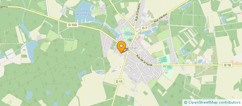 localisation de l'entreprise MACLOLU à JOUY-LE-POTIER