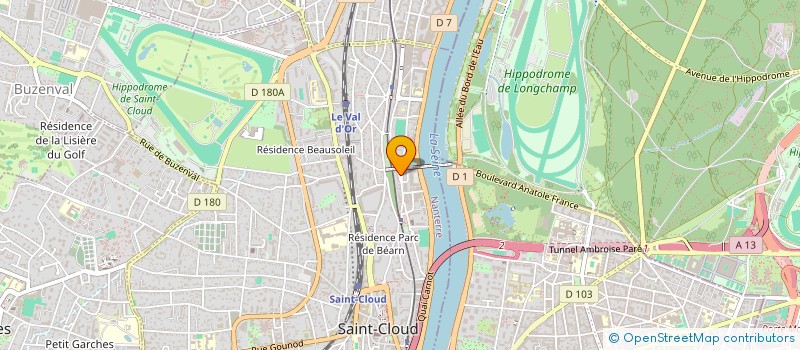 localisation de l'entreprise MACLOM à SAINT-CLOUD