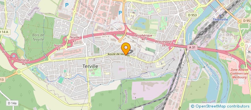 localisation de l'entreprise MACLOR  TERVILLE