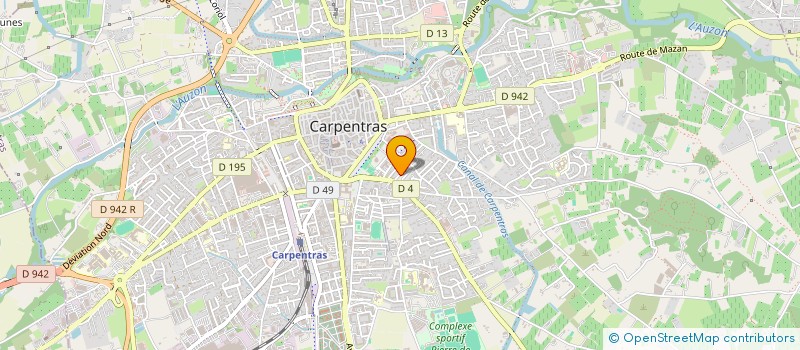 localisation de l'entreprise MACLORO  CARPENTRAS