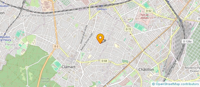 localisation de l'entreprise MACLOVACIE  CLAMART