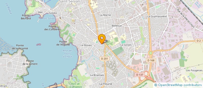 localisation de l'entreprise MACLOW  SAINT-MALO