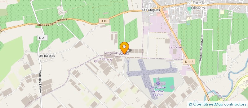 localisation de l'entreprise MACLOWINE  LANCON-PROVENCE