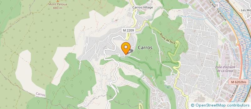 localisation de l'entreprise MACLURAS à CARROS