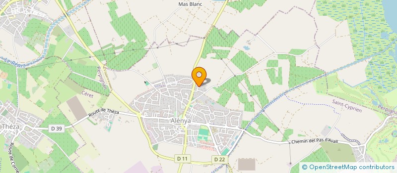 localisation de l'entreprise MACM  ALENYA