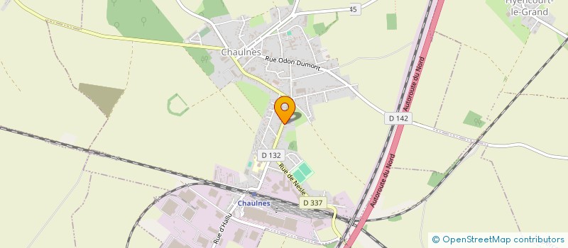 localisation de l'entreprise MACMAV à CHAULNES