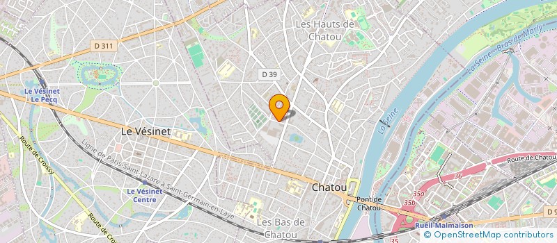 localisation de l'entreprise MACNICA ATD EUROPE à CHATOU