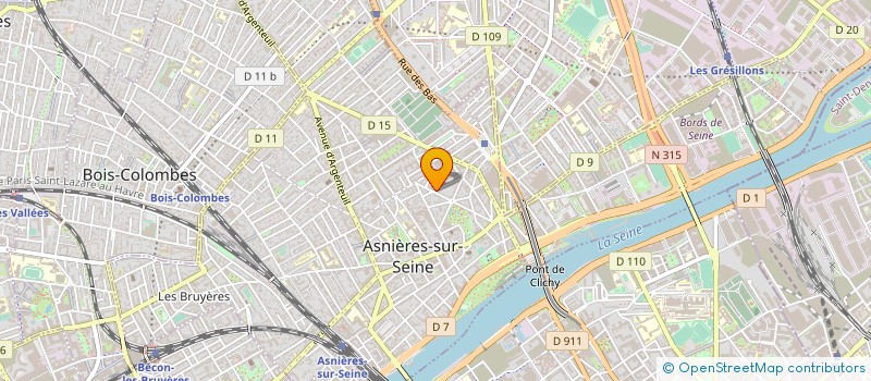 localisation de l'entreprise MACNO  ASNIERES-SUR-SEINE