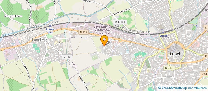 localisation de l'entreprise MACO-FACADE  LUNEL