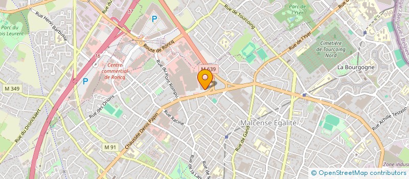localisation de l'entreprise MACO PRODUCTIONS à TOURCOING