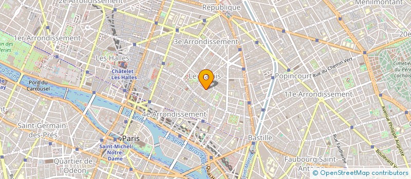 localisation de l'entreprise MACOACHDEVIE.FR  PARIS