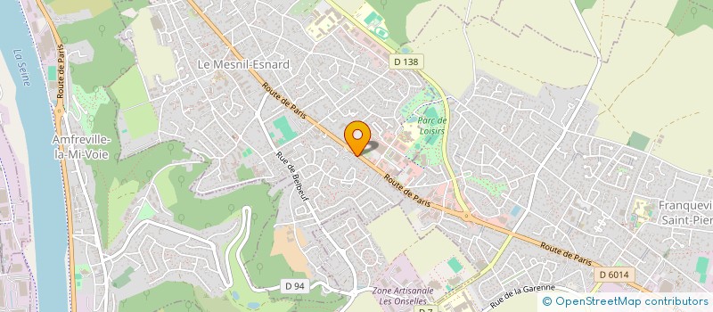 localisation de l'entreprise MACOBA  LE MESNIL-ESNARD