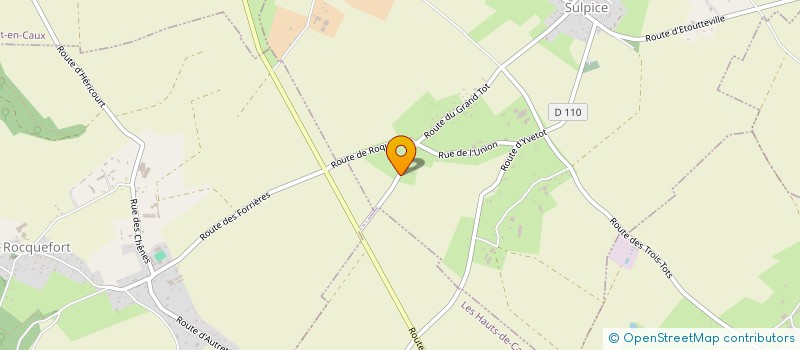 localisation de l'entreprise MACOCE  HAUTOT-SAINT-SULPICE