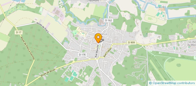 localisation de l'entreprise MACOLINE à GOUVIEUX