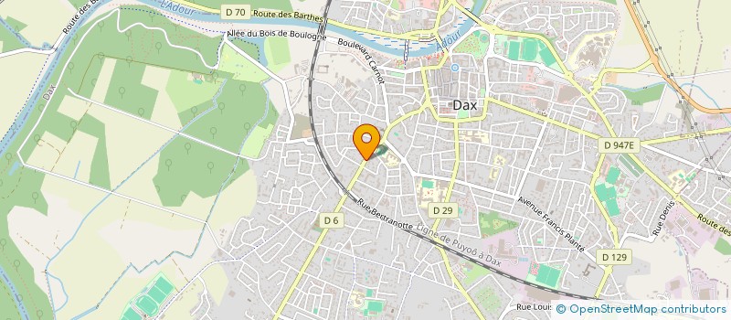 localisation de l'entreprise MACOLOU à DAX