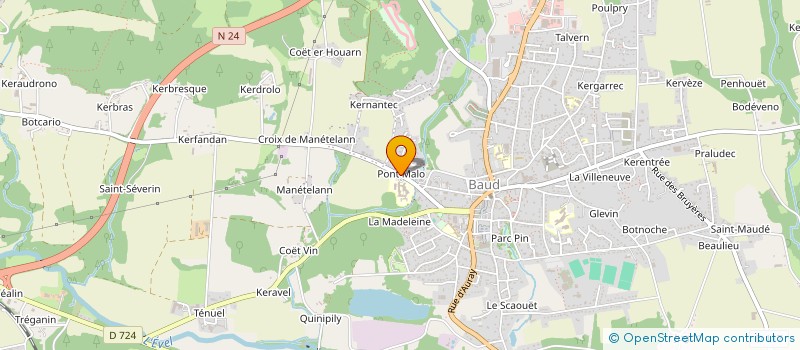 localisation de l'entreprise MACOM DIGITALE  BAUD