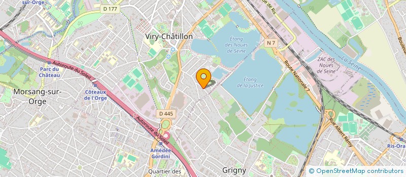 localisation de l'entreprise MACOM EXPERT à VIRY-CHATILLON