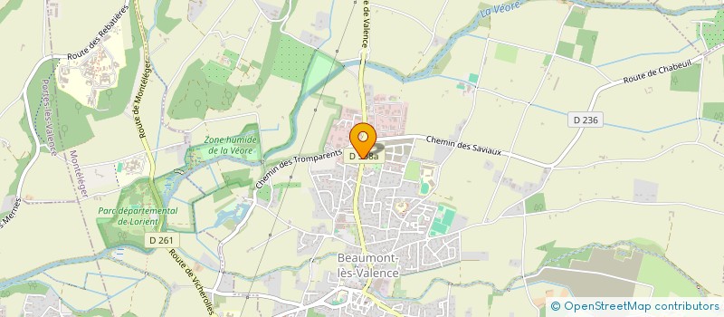 localisation de l'entreprise MACOMB à BEAUMONT-LES-VALENCE