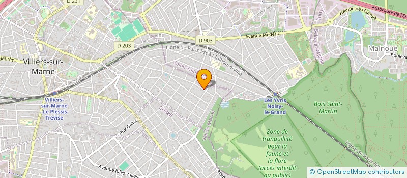 localisation de l'entreprise MACON  VILLIERS-SUR-MARNE