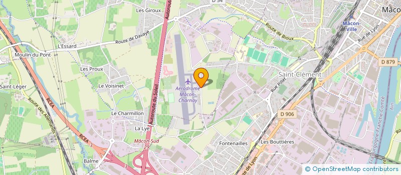 localisation de l'entreprise MACON AIR SERVICE à CHARNAY-LES-MACON