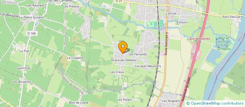 localisation de l'entreprise MACON AIRSOFT SQUAD à CRECHES-SUR-SAONE