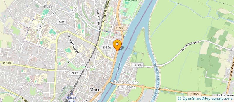 localisation de l'entreprise MACON ANIMATIONS à MACON